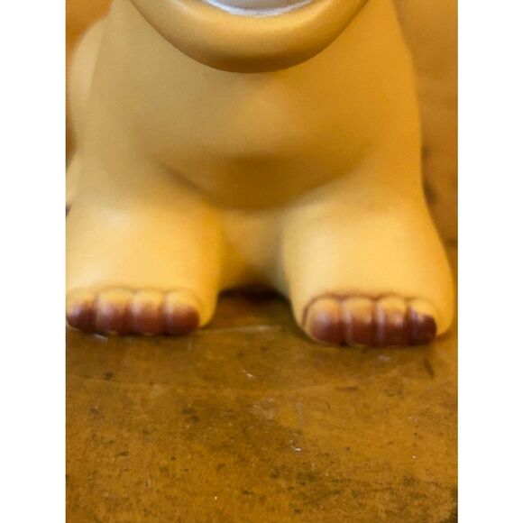 VINTAGE Troll Doll Dog 4 1/4" plus Yellow Hair Unmarked (8999) - Picture 13 of 13